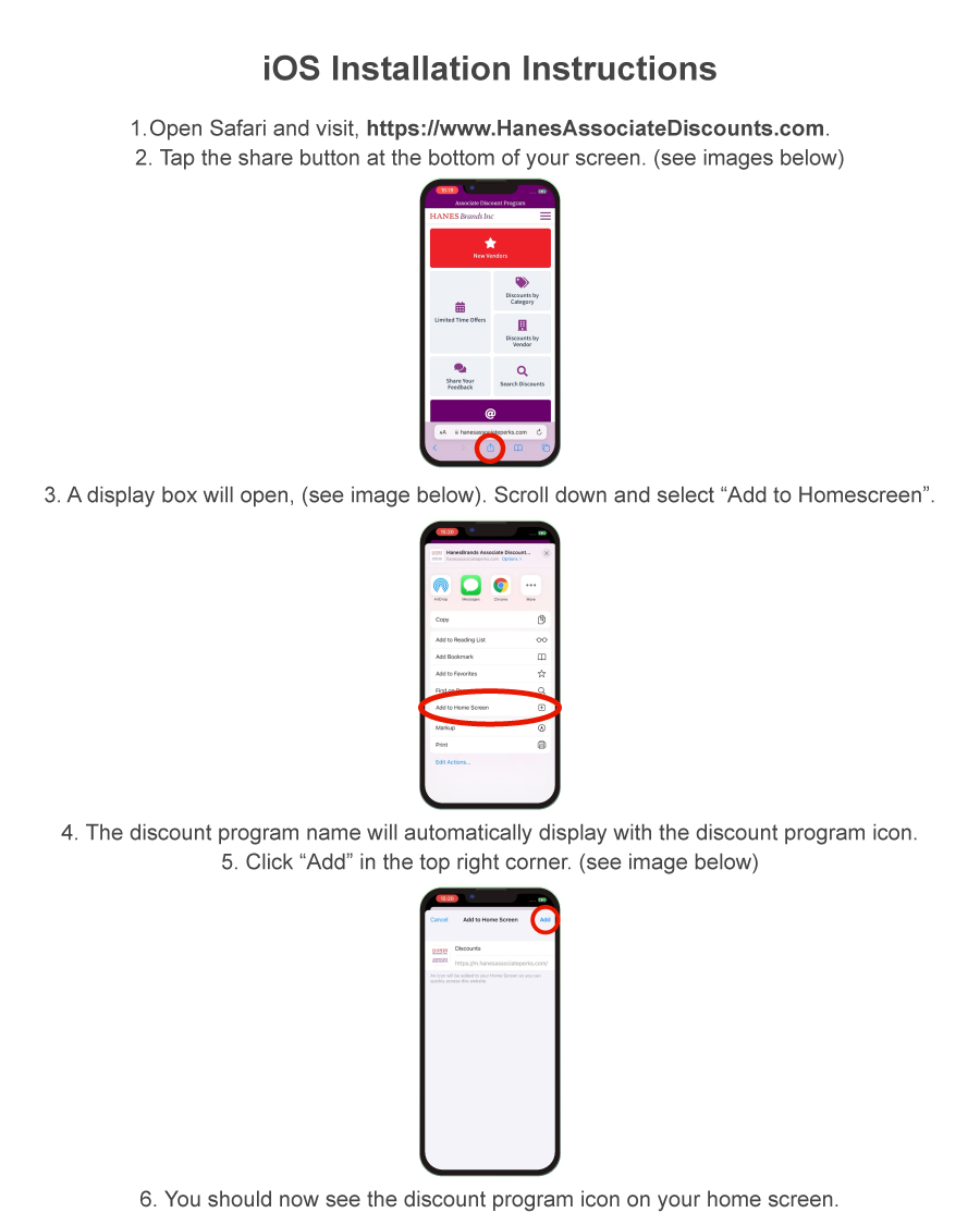 iOS Installation Instructions